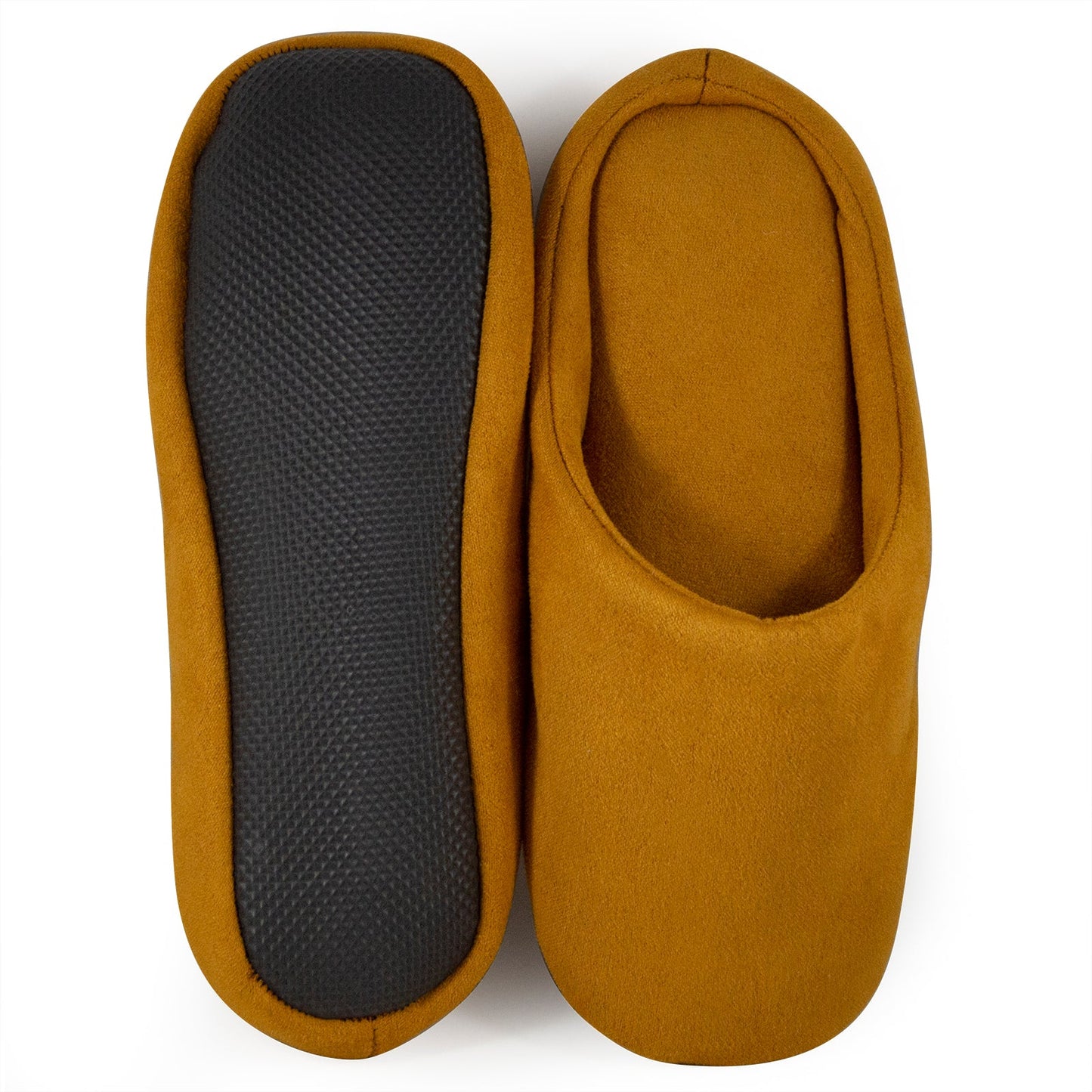 Plain Cloud Slippers - Mustard