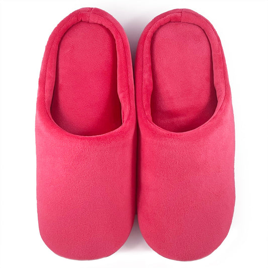 Plain Cloud Slippers - Fuchsia