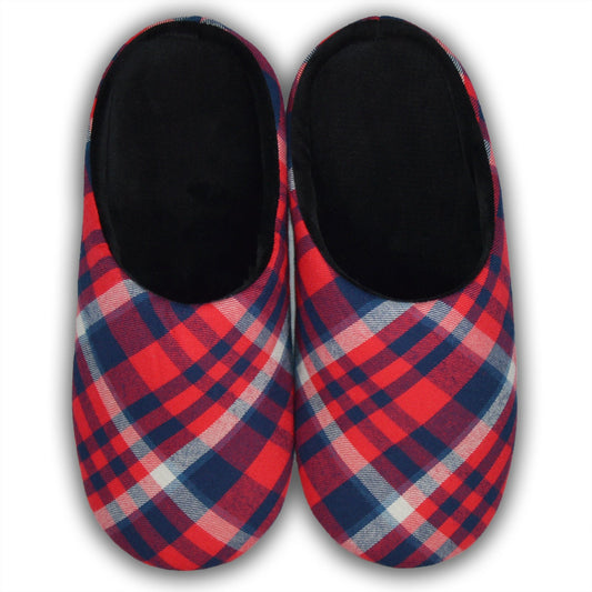 Red Checkered Slippers