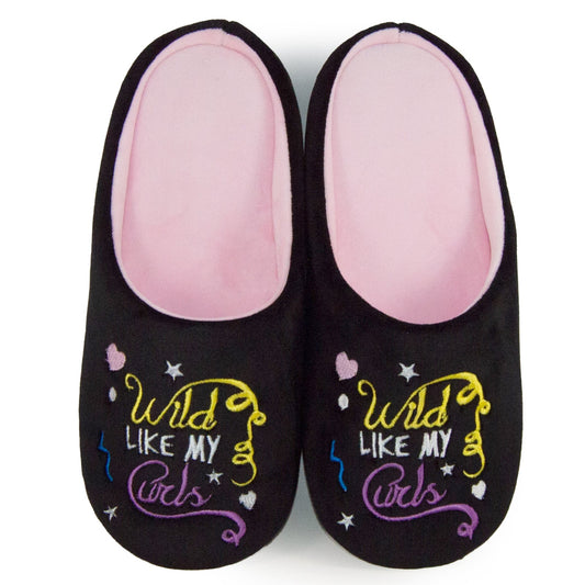 Wild With Curls Slippers