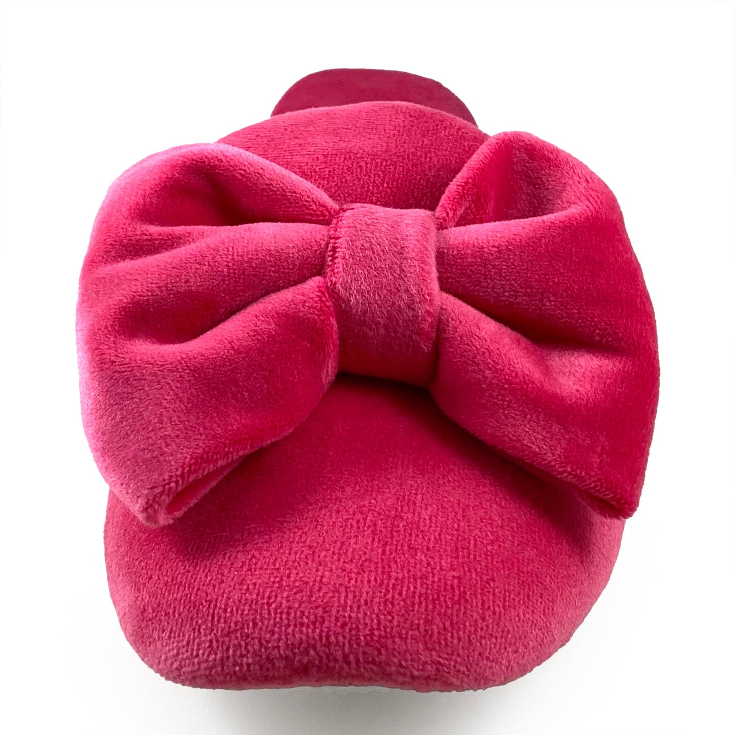 Elegance Pink Bow Slippers