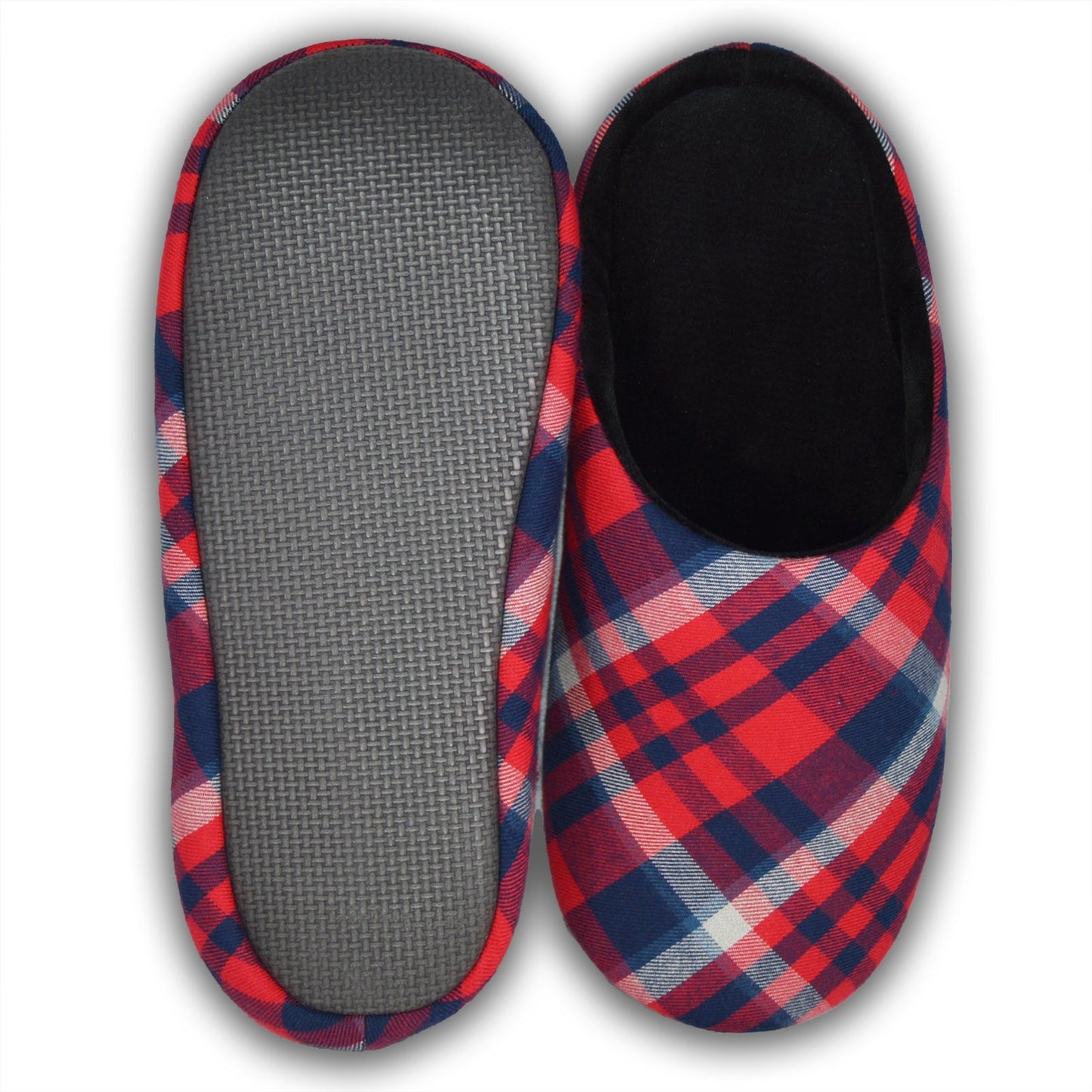 Red Checkered Slippers