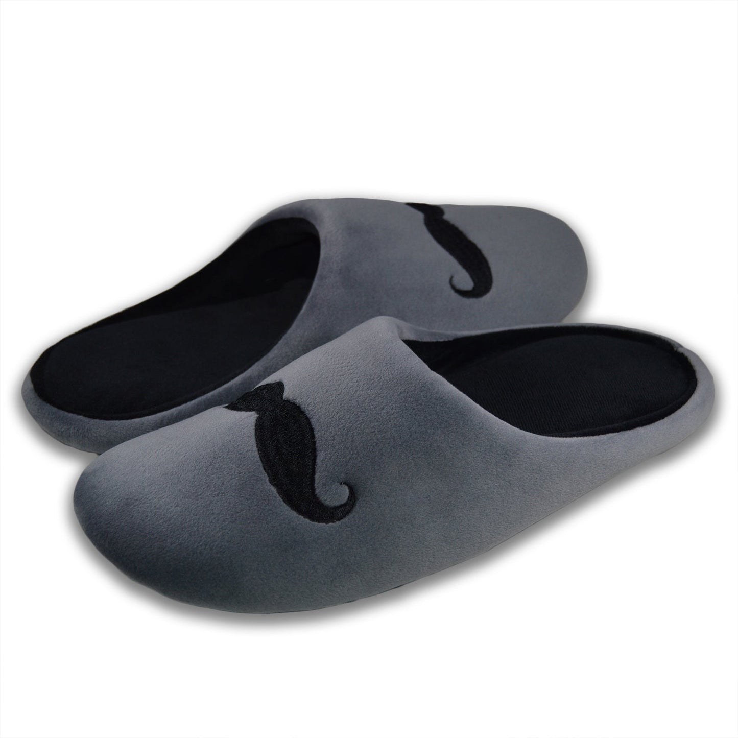 Moustache Slippers