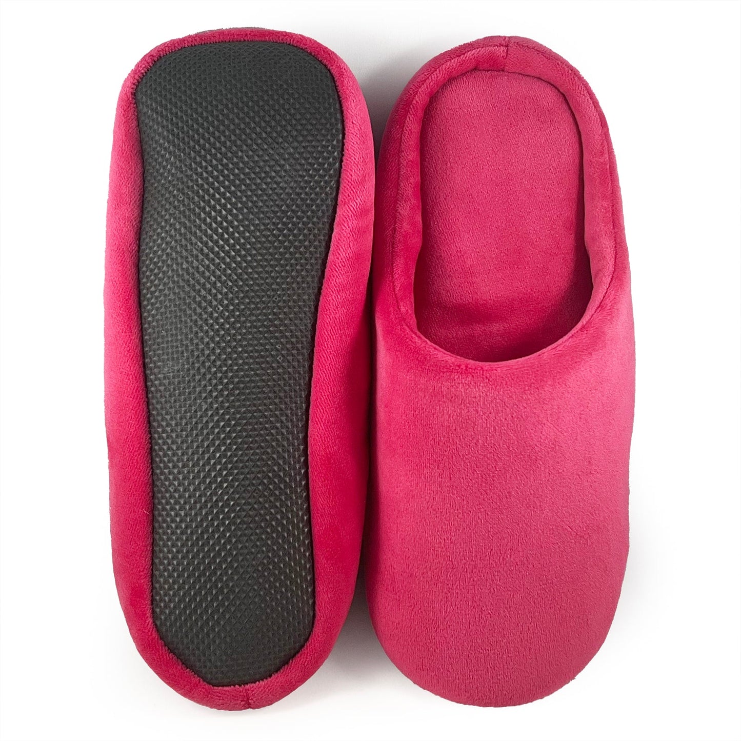 Plain Cloud Slippers - Fuchsia