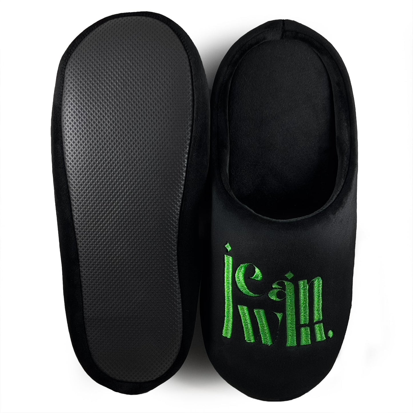 I Can I Will Slippers