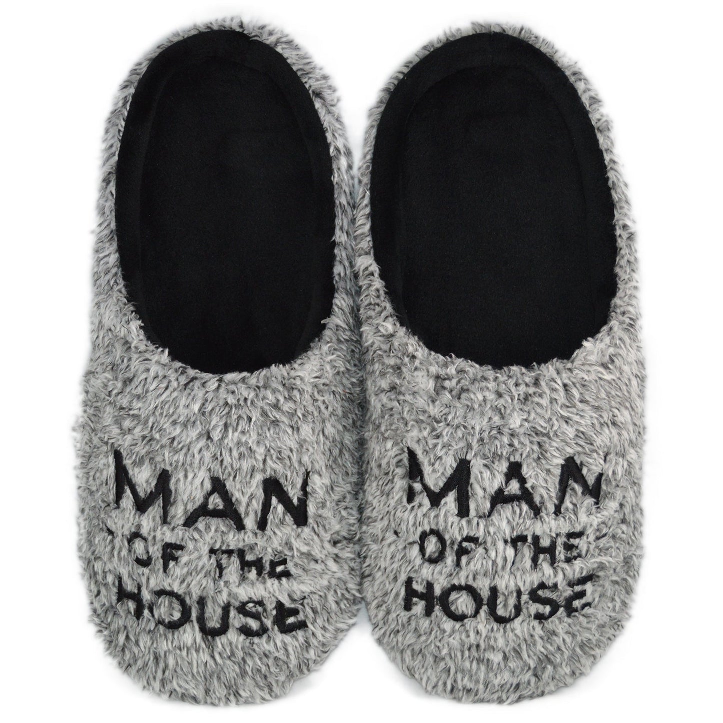 Man of the House Slippers - Grey