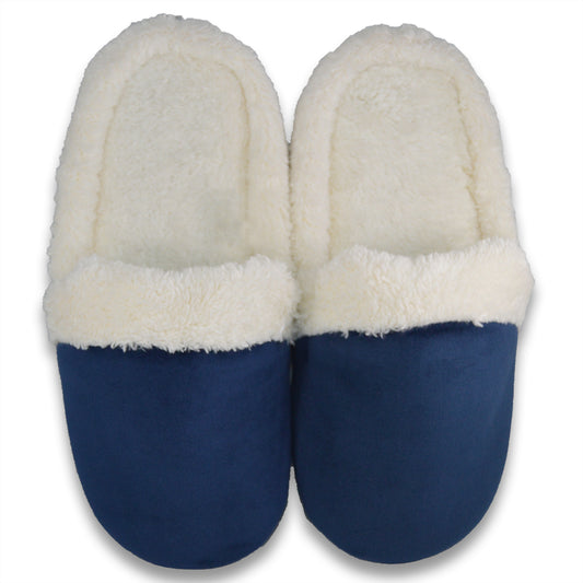 Plain Velvet Fur Slipper