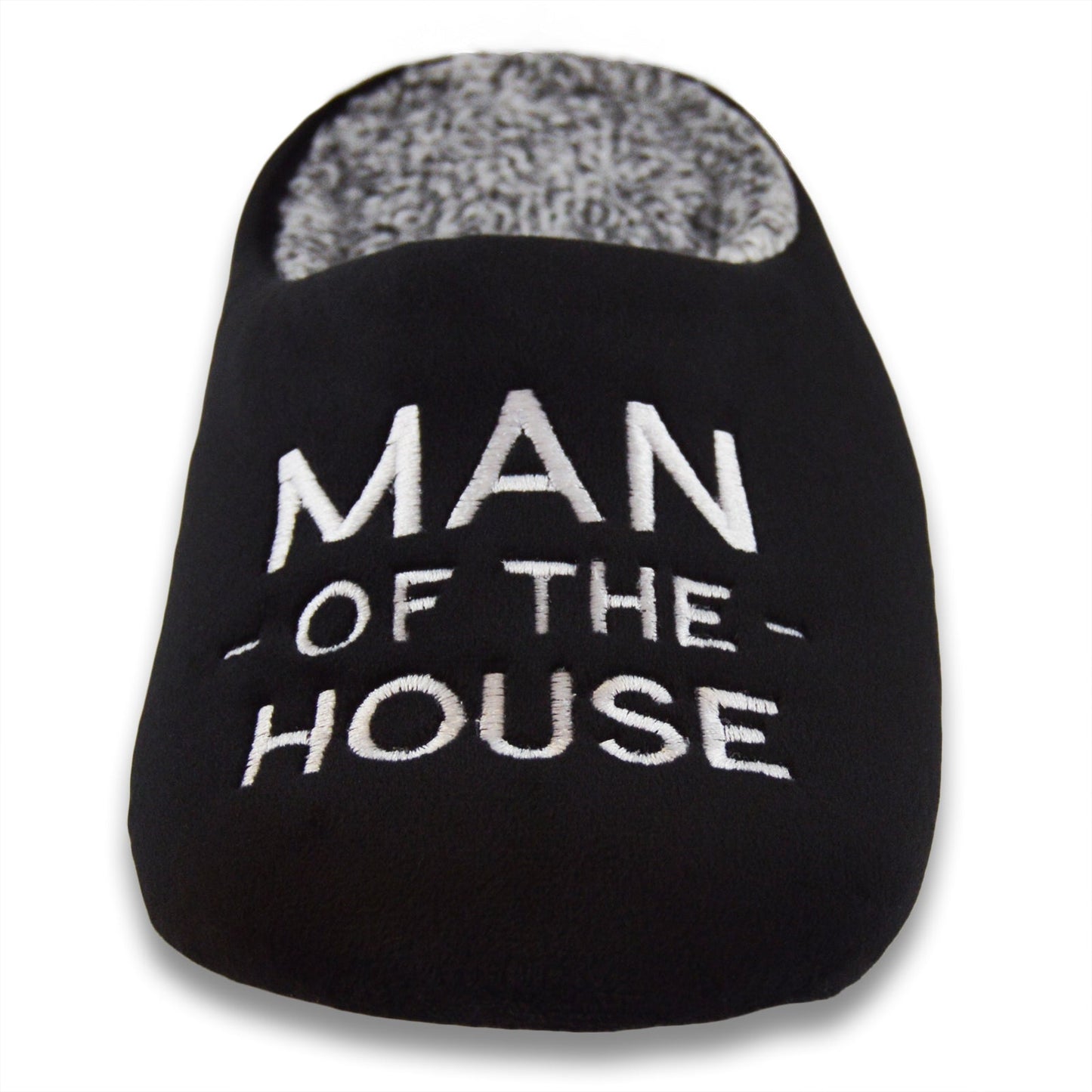 Man of the House Slippers - Black