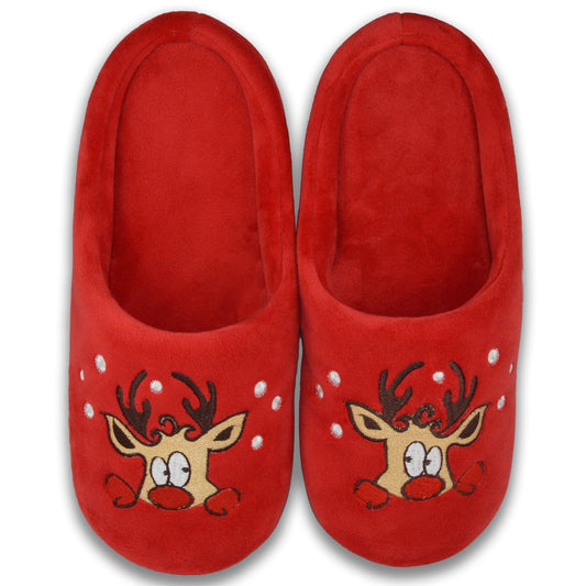 Rudolph the Red Nose Reindeer Slippers
