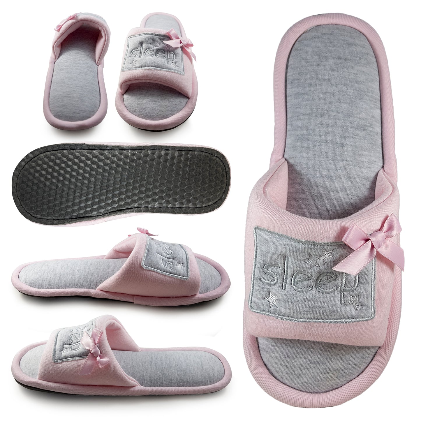 SLEEP Open Toe Slipper