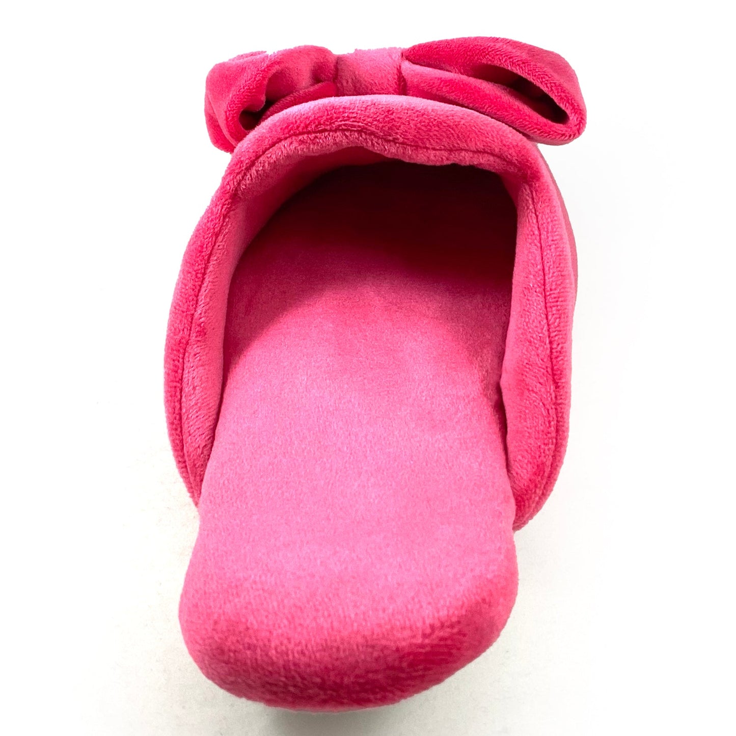 Elegance Pink Bow Slippers