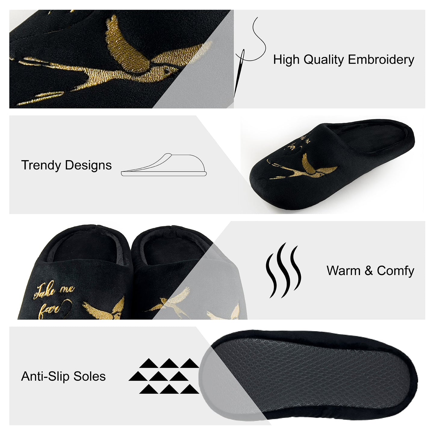 Take me far Slippers