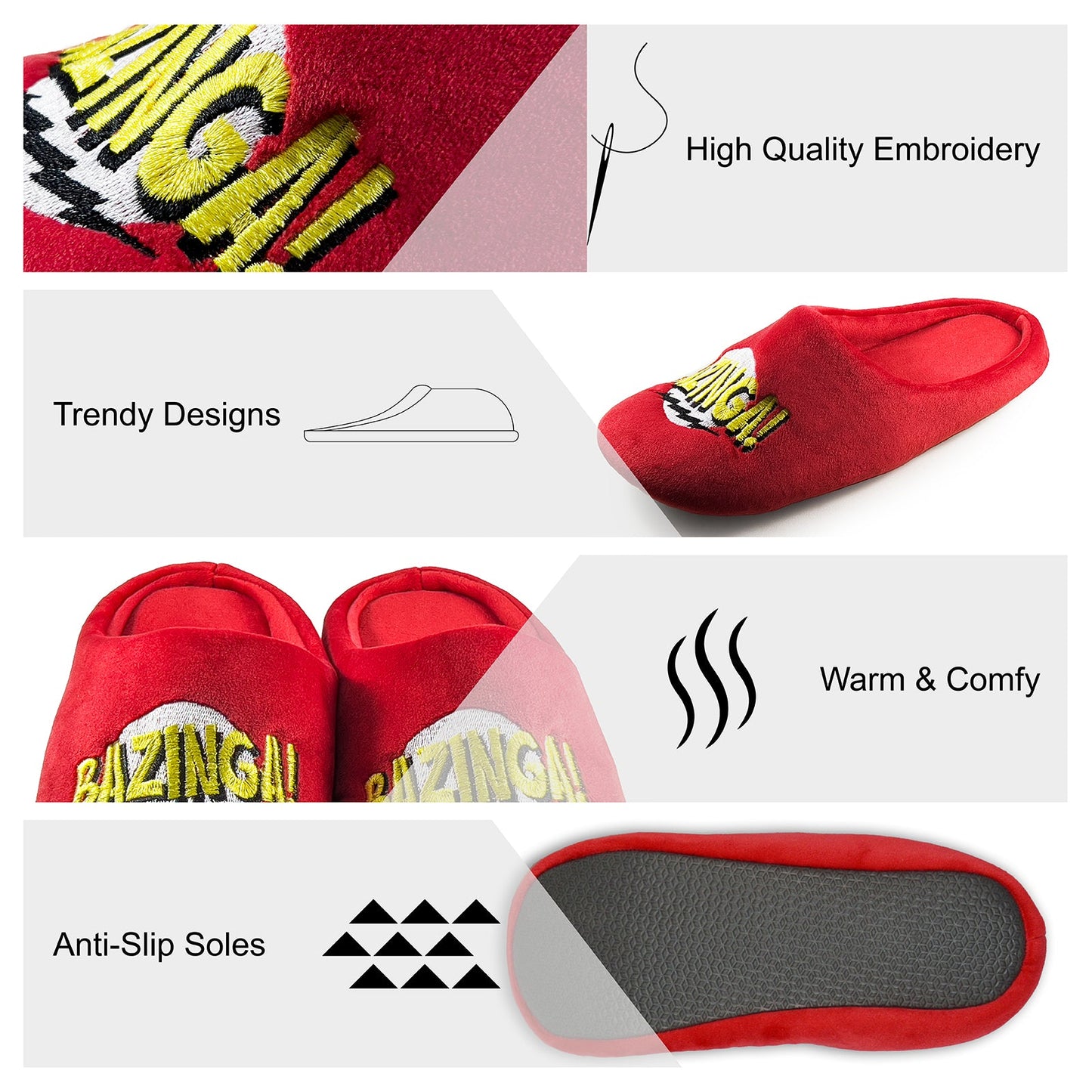 Bazinga Slippers