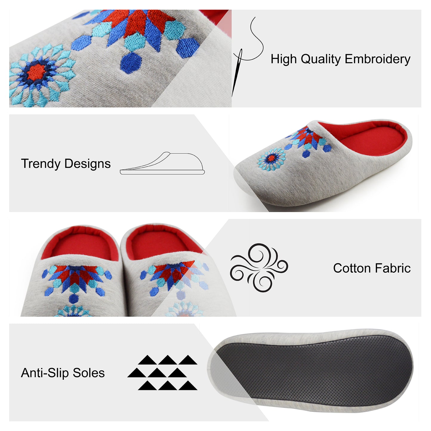 Arabesque - Cotton Red