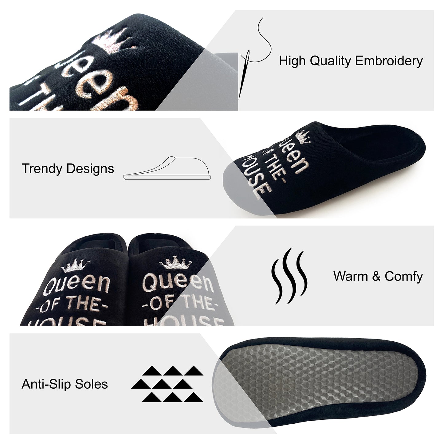 Queen Of The House - Women Slippers