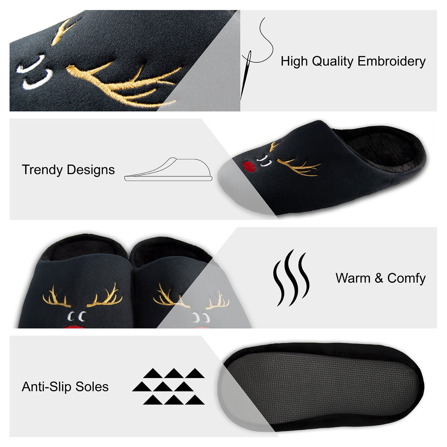 Elegance Black Reindeer