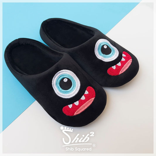 The Monster - Shib Squared Unisex Slippers