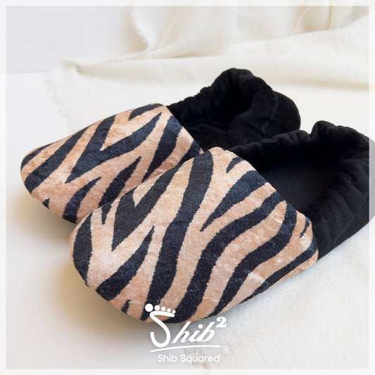 Tiger - Closed Back Winter Slippers