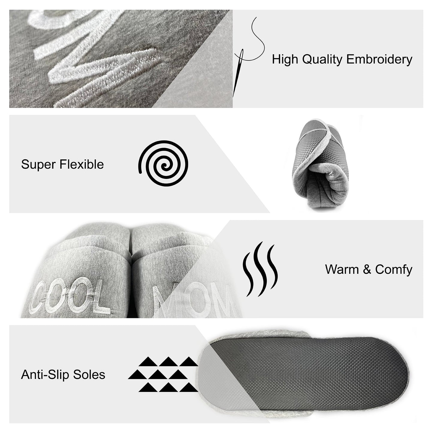 Mothers - Super Bouncy Cool Mom Slippers